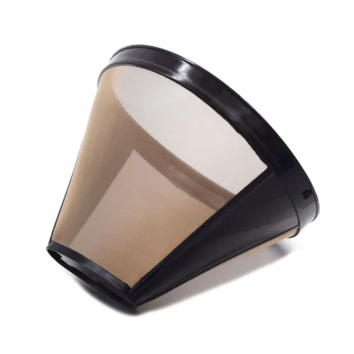 3pc Reusable Cone Coffee Filters Basket Replacement for Coffee Makers(2 Reusable Filters)