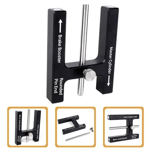 Brake Booster Push Rod Adjustment Tool Alloy Brake Caliper Compressor for Cars