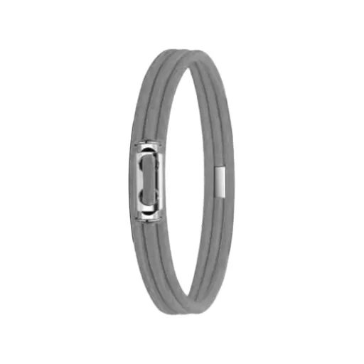 Garbage Can Rubber Bands, Heavy Duty Elastic Trash Bag Holder Bands for 13 to 30 Gallon Kitchen Bins, Grey
