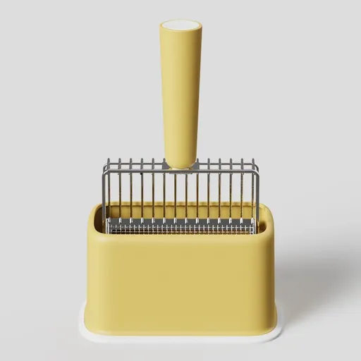 Yellow Multi-function Litter Scoop Only