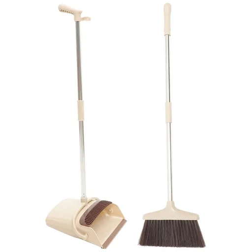 1 Set Broom and Dustpan Household Cleaning Kit, Multi-Functional Shovel Broom Set for Easy Sweeping, 35.04" x 10.35" x 10.16