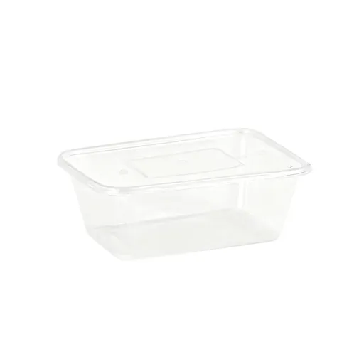 50PCS Food-Grade Disposable Square Takeout Container 750/1000ml - 1000ml