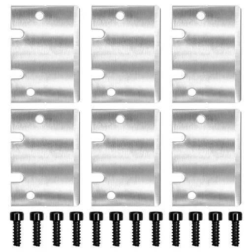 6 Pack Replacement Filament Cutter Blades for Bambulab P1, X1 Series 3D Printers, Prevent Filament Jams Compatible Accessories