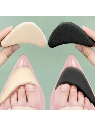 2pcs Women s Sponge Forefoot Inserts To Relieve Pain Reduce Shoe Size Enhance Fit Comfort Protection For High Heeled Shoes Boots Accessories