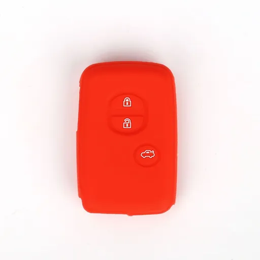Silicone Key Cover for Toyota Camry Beautiful Earth Red