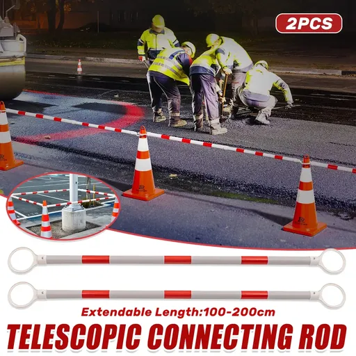 2-Piece 1-2 m Telescopic Cone Connecting Rod Set