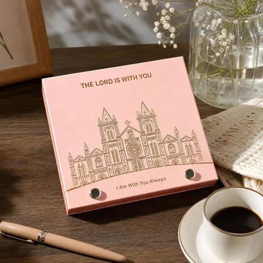 Desk Calendar Tear Off Architectural Calendar Gift Box Packaging Holiday Gift