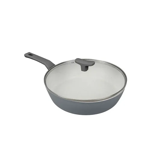 CLEVINGER 28CM NON-STICK SAUTE PAN WITH LID