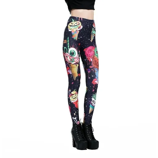 House Of Dasein Space Monster Leggings - Black - Xl