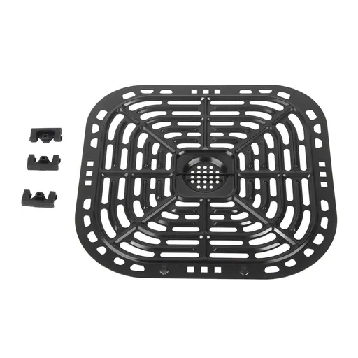 Square 24x23cm Fryer Replacement Grill Pan 304 Stainless Steel Fryer Replacement Crisper Plate