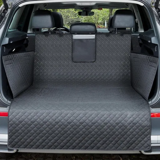 Waterproof Trunk Mat, Trunk Mat, Pet Car Mat, Non-slip Backing, Full Coverage Trunk Protector for SUVs, 185 x 105 x 35 cm