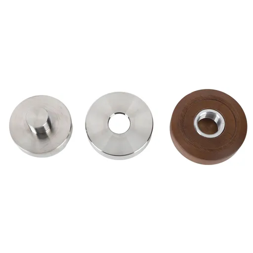 58mm Coffee Distributor Tamper Adjustable Depth Coffee Leveler Coffee Distribution Tool With Walnut Wood Handle