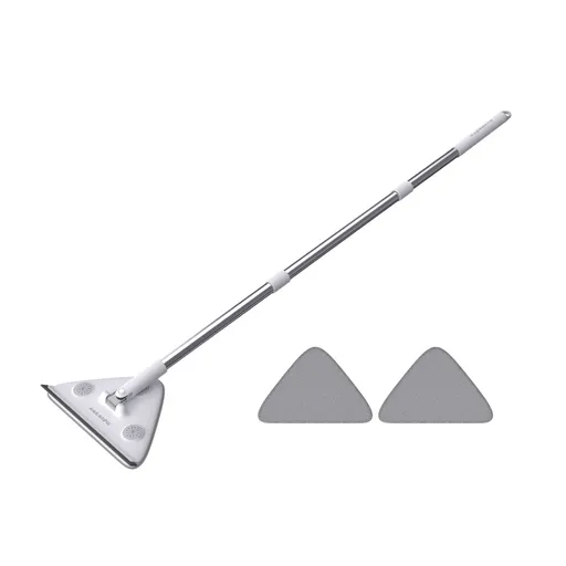 10-Pack Window Cleaning Sets – Each with Rod, Triangular Head & 2 Cloths
