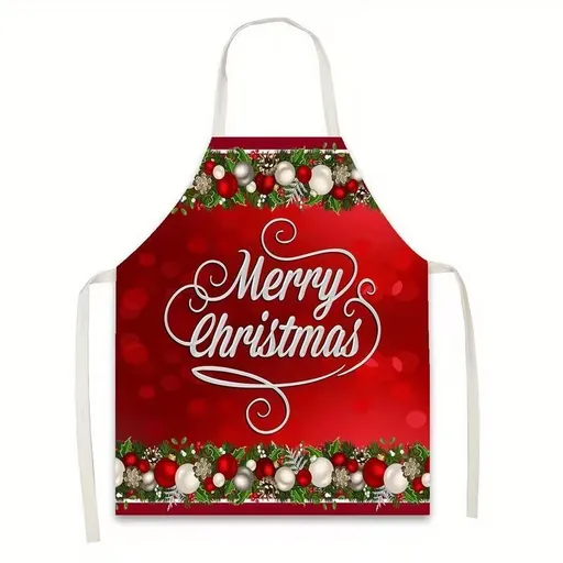 Candy Christmas & Halloween Apron, 56x45 cm Flannel, soft and warm, standard fit, quick-drying material, easy to clean after spills.