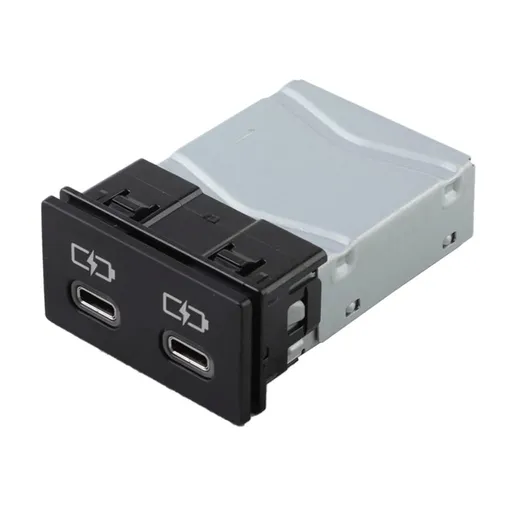 Car USB Port Adapter Audios Player USB Socket Easy Installation for 2021-2022 Replace 85532-0E110 855320E110