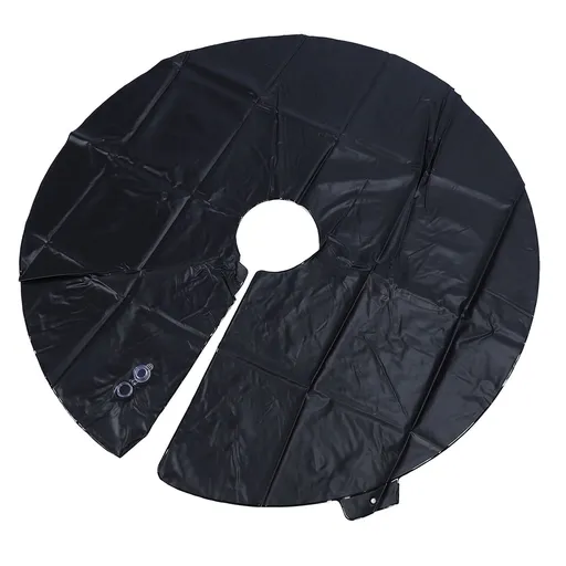 Tree Watering Ring 10 Gallon Reusable PVC Drip Irrigation Water Pouch for Planting Gardening Noir