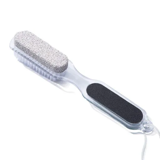 4 in 1 Foot File Nail Brush Handheld Remover Tool Reducer for Exfoliation Lightweight and Easy to use