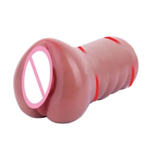 House Of Dasein Faak Soft Silicone Pocket Pussy Stroker Skin Touch Male Masturbator Realistic Vagina Clit Single Hole Anal Sex Toys For Men - Style 8307