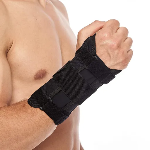 Carpal Tunnel Wrist Brace for Men and Women - Metal Wrist Splint for Hand and Wrist Support and Tendonitis Arthritis Pain Relief