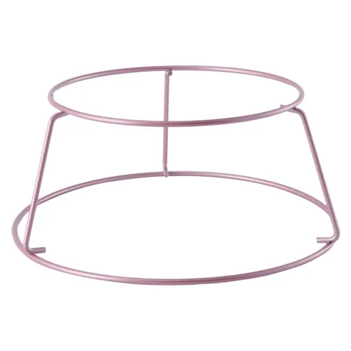 Chiffon Cake Cooling Rack - Non-Stick Rose Gold Metal Wire Rack for 4/6/8-Inch Cakes - Baking Tool（rose gold）
