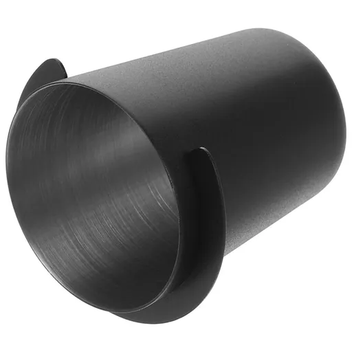 Stainless Steel Coffee Bean Dosing Cup and Tray, Black, and Stylish Design for Precise Coffee Measurement