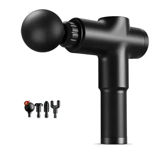 Portable Deep Tissue Massage Gun for Face, Thighs, and Body; Relief from Muscle Pain in Back and Neck; Composite Material