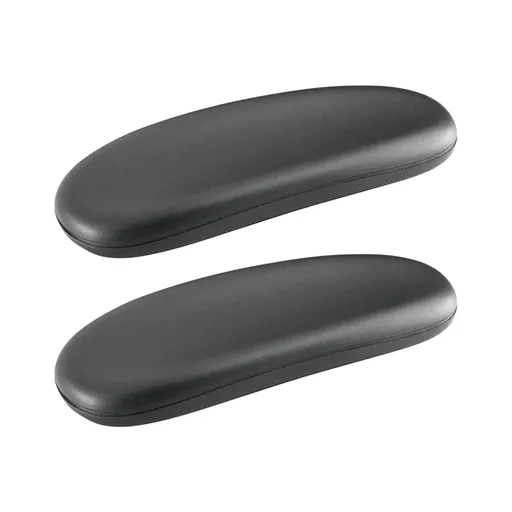 Office Chair Armrest Pads Replacement Fits Univeral Desk Chair Arms with Mounting Hole Patterns Screws, Desk Armrest Cover 25.5*9.5cm (Pack of 2)