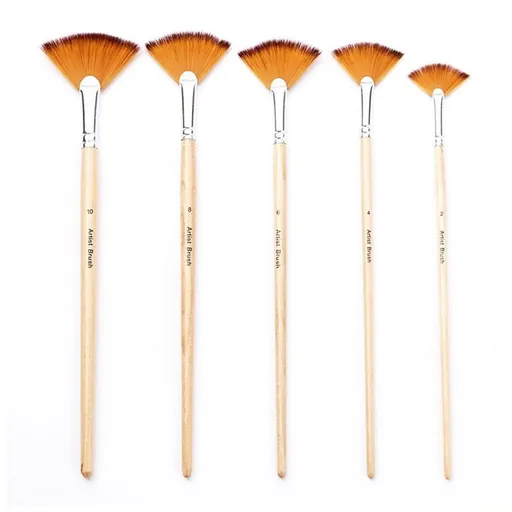Fan Paint Brushes, Oil Acrylic Brush for Painting