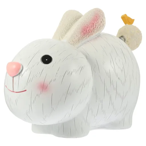 Piggy Bank Novelty Coin Bank Kids Coin Bank Easter Rabbit Statues Cute Cash Coin Can Bunny Coin Bank Coin Bank for Kids Cartoon