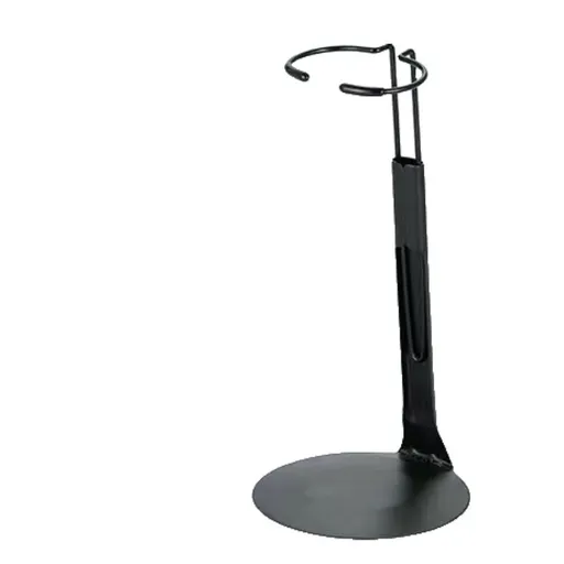 Doll Stand Black Doll Stand for 8" to 12" Dolls and Action Figures Black Metal Easy to assemble