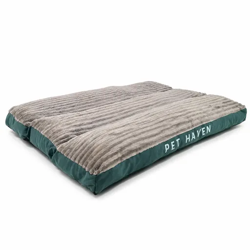 Luxuriously Soft and Thick Pet Sleeping Mat, Perfect Four-Season Floor Bed for Dogs and Cats, Removable Washable Cover with Waterproof Non-Slip Base, Ideal for Light Sleepers and All Breeds (3XL,Grey)