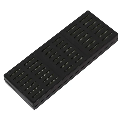 Cigar Humidifier Large Size Foam Rectangle Shape Humidor Accessory Black 2 Piece
