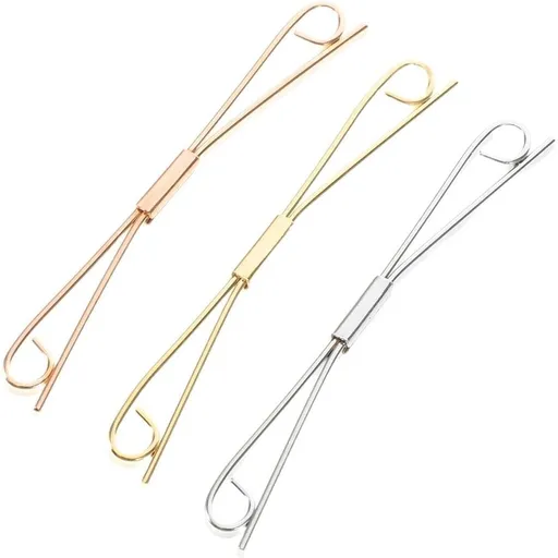 3pcs Stylish Alloy Tie Clips Polished Professional Look - Multipurpose Necktie Tacks for Business Meetings and Formal Dinners