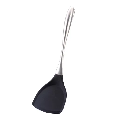 Non-Stick Pan ! Stainless Steel Handle Silicone Kitchenware Set Kitchen Supplies, Non Stick Pan Promotion Include 1X Spoon C