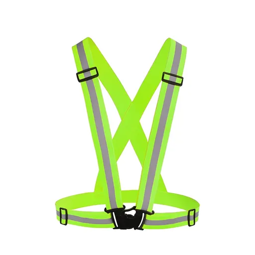 Reflective Safety Vest Hi-Vis for Women Men High Visibility Adjustable Security Belt Straps Warning Vests Night Work Outdoor