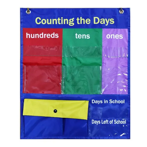 Counting Pocket Chart for Classroom Home School Kindergarten/Morning Meetings & Math Lessons Digital card