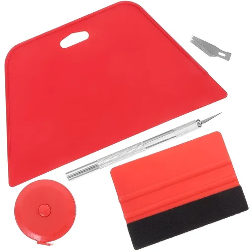 Peel and Stick Wallpaper Tool Kit for Easy Adhesive Wallpaper Installation - Complete 1 Set with Application Tools