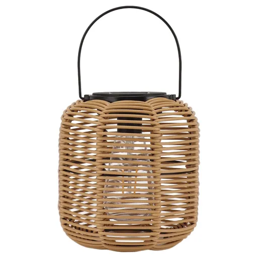Solar Lantern Outdoor Hanging Solar Lights Waterproof Decorative Rattan Lantern for Table Patio Garden Yard Porch Tungsten