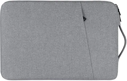 15.6-inch Laptop Sleeve - Protective Case - Laptop Storage Bag - Shockproof - Scratch-resistant - Splash-proof - Gray