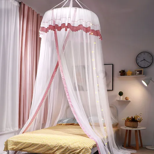 Mosquito Repelling Net Hanging Princess Canopy Insect Protection Room Decoration Hideaway Tent for Bed Kids Type 1