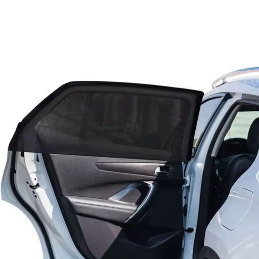 2 Pieces Car Front Window Screen Mesh, Suitable for Camping, Travel, UV-Protection, Breathable Mesh Car Window Sunshade for SUV Cars