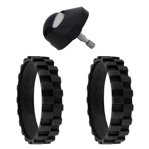 Replacement ront Caster Ball Wheel Tire Kit Compatible with iRobot Roomba 500, 600, 700, 800, 900, e and i Series Models.