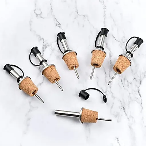 Wine Spout Cork 12pcs Wine Spout Wine Pourer Measure Baverage Pouer Wine Topper Pourer Oil Pourer Spout