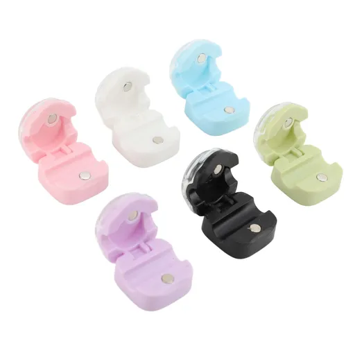 6PCS Magnetic Cord Holders Charging Cable Management Clip Adhesive Installation Wire Organizer for Desk and Wall