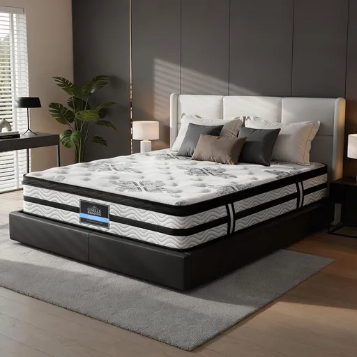 Giselle Bedding 34cm Mattress Euro Top Pocket Spring King
