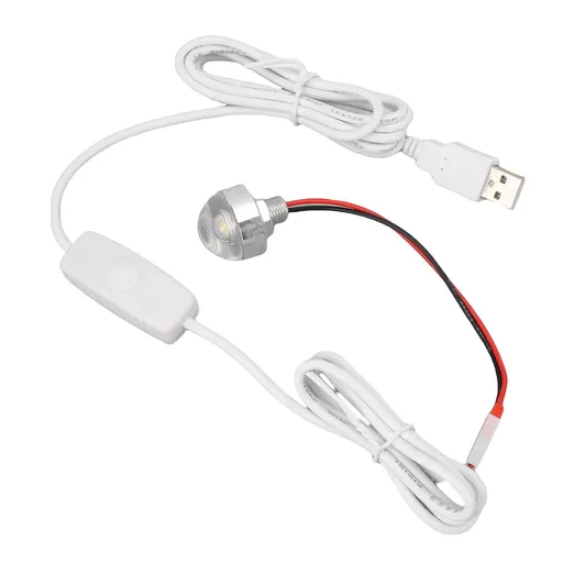 Mini LED Spotlight 5V USB Powered Dimmable Spot Light for Showcase Jewelry Cabinet Indoor Decoration