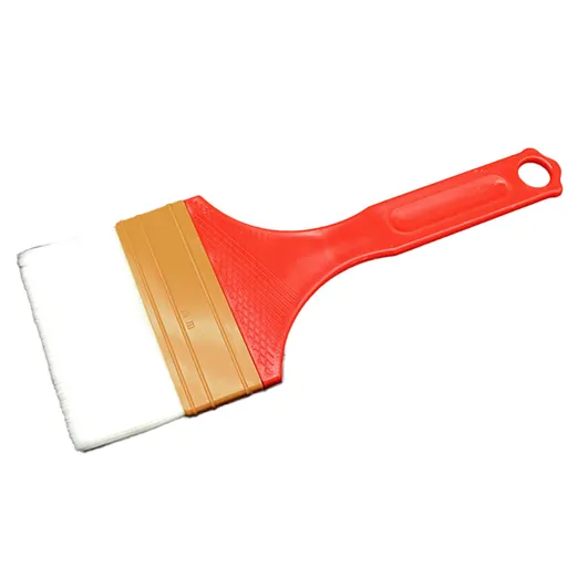 Silicone Oil Brush Soft Brush, Plastic Handled Paint Brushes 3 Sizes Home Decor Wall Painting Tools C