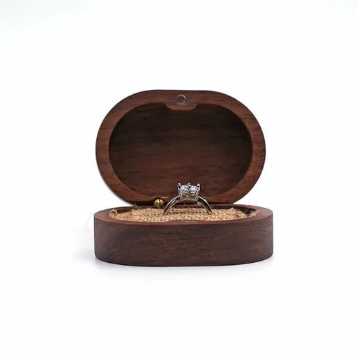 Box Ring Box Wood Ring Case Necklace Organizer Jewelry Case Organizer Ring for Men Vintage Rings Necklace Storage Organizer Ring