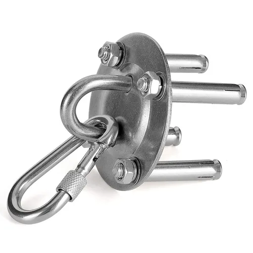 1 set of 180 ° hook swing hanger stainless steel swing hanger heavy-duty swing hanger punching bag hanger