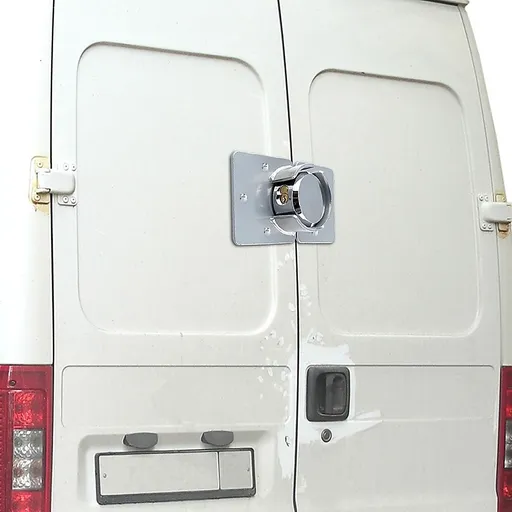 Heavy Duty Van Door Lock With Brackets Security Hasp Padlock For Vehicle Cargo Protection